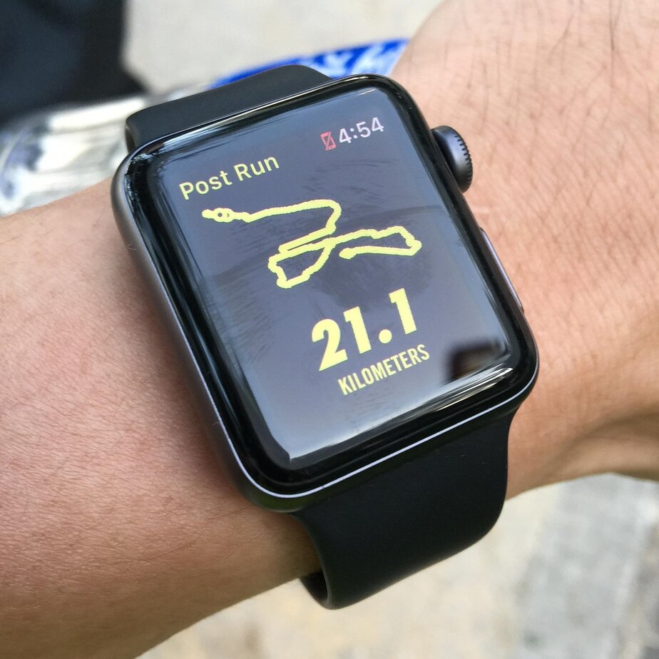 Apple Watch Series 10 running