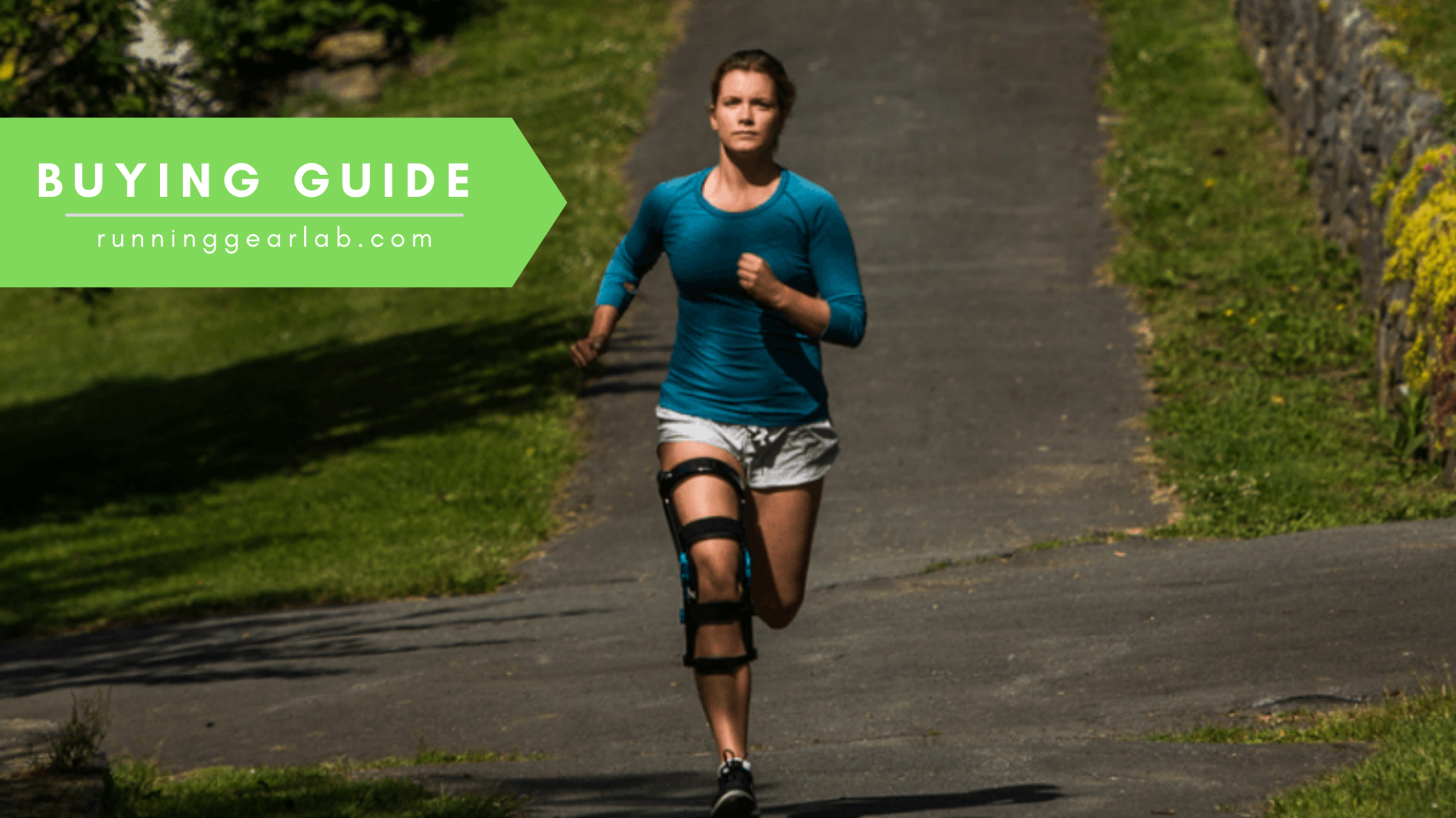 Knee brace for running
