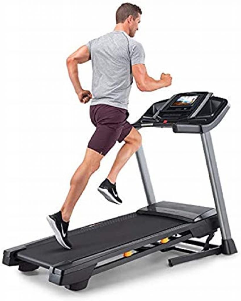 NordicTrack folding space-saving treadmill