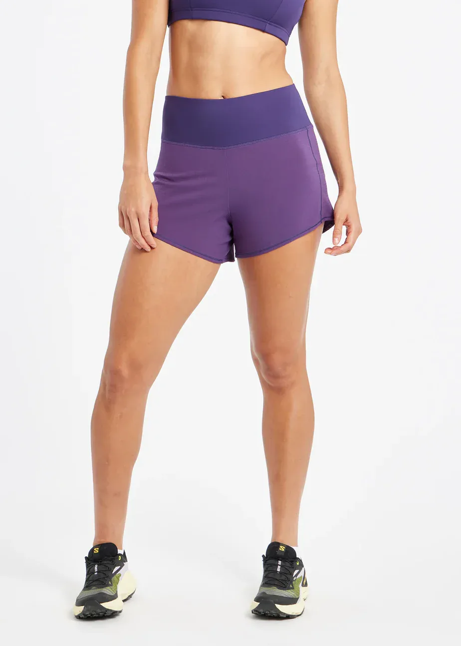 Oiselle High Rise Roga women's running shorts