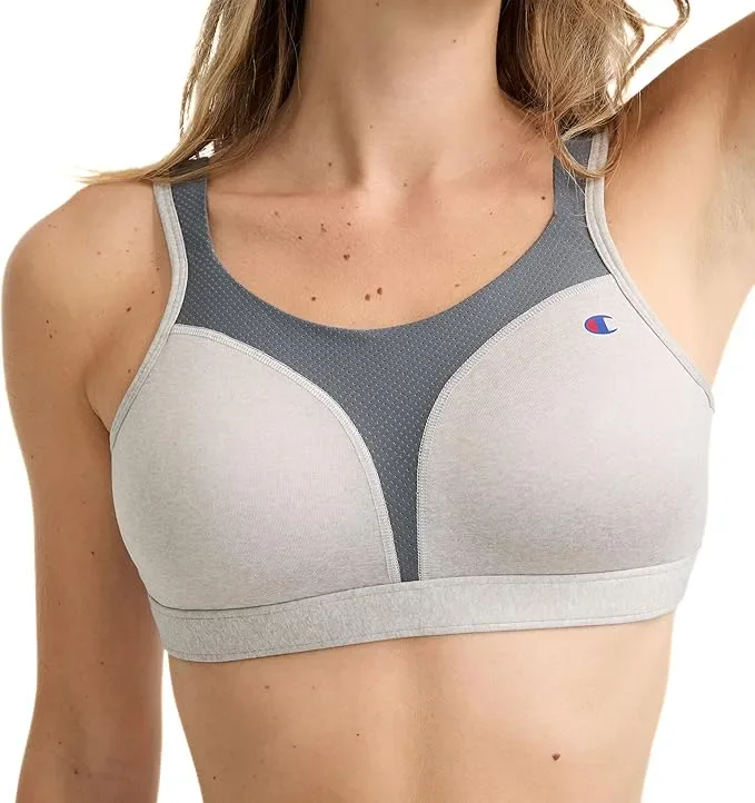 Champion Spot Comfort High-Impact Sports Bra for running