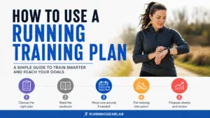 How to use a running training plan
