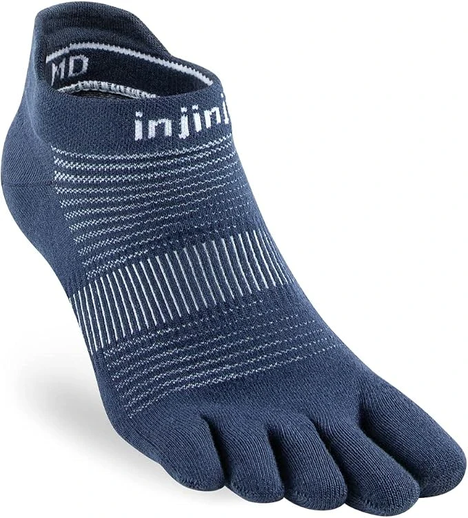 Injinji Run Lightweight No Show toe socks