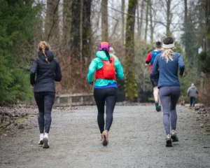 Winter layers for running